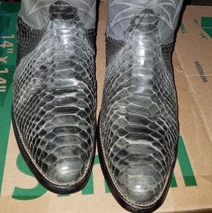 Nocona 11 1/2 11.5 python boots